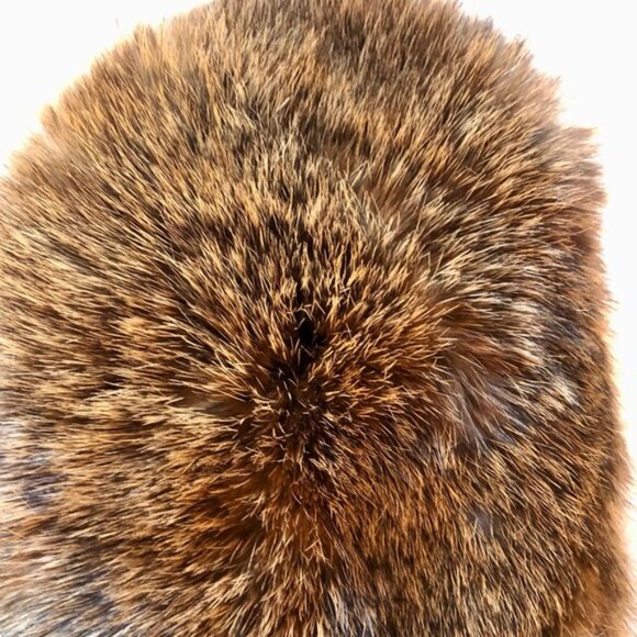 Coach. Rabbit fur mittens - Picture 3 of 5